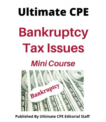 Bankruptcy Tax Issues 2024 Mini Course